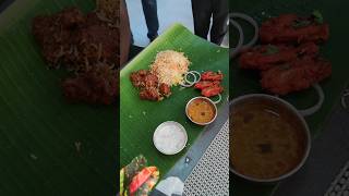 Sankranti 2024 Telugu Movies|Eating 3 Chicken Wings Mutton Biryani on Banana Leaf #shorts #lunchmenu