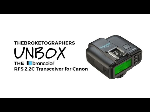 Unboxing the NEW Broncolor RFS 2.2 Transceiver // The Broketographers