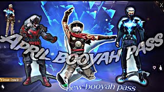 April booyah pass full review || #newbooyahpass #booyahpass #freefire || free fire booyah pass