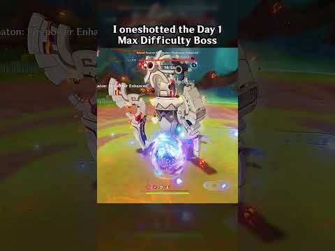 I ONESHOTTED THE DAY 1 MAX DIFFICULTY BOSS