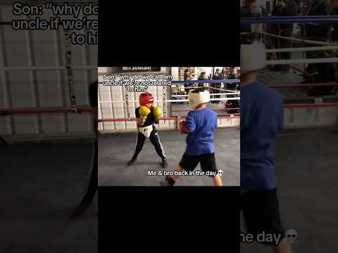 me & bro back in the day. 💥 #boxing #boxinggym #boxingworkout #boxingexercise #boxingtraining