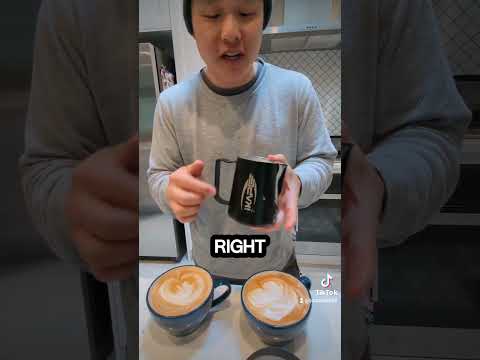 milk frothing pitcher for latte art: ikape vs rhino coffee gear