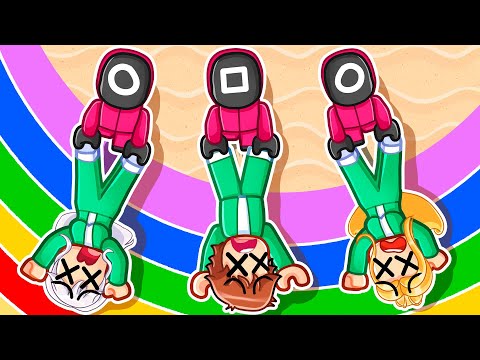 Roblox Squid Game 2 With MY CRAZY FAN GIRLS...