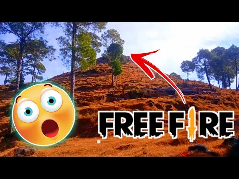 climbing on peak of my village for playing freefire🔥