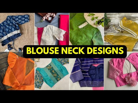 Back Neck Designs For Blouse | Blouse BackNeck Design Cutting and Stitching | BlouseDesigns