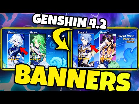 THE Furina Genshin 4.2 Banner 5 Star Characters [Genshin Impact]