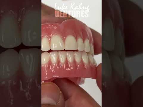 Here is another impressive denture case that we completed in my lab