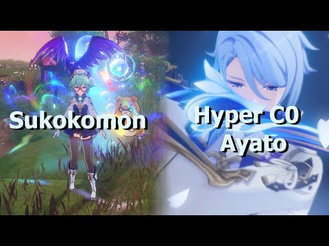 [2.8 Abyss] Sukokomon + C0 Ayato Hypercarry