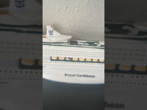 Unboxing my #VoyagerOfTheSeas Ship Model! #cruise #travel #RoyalCaribbean #Galveston #Texas