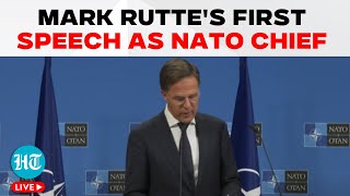 LIVE| New NATO Secretary General Mark Rutte's First Presser After Taking Over from Jens Stoltenberg