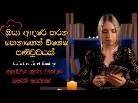 ඔයා ආදරේ කරන කෙනාගෙන් විශේෂ පණිවුඩයක් ❤️ Collective Sinhala Tarot Reading 🧿