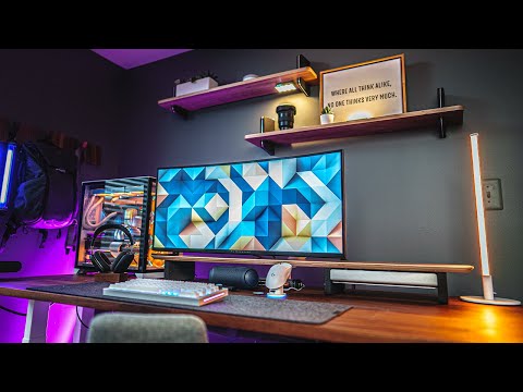 The Dream Desk and Home Office Setup (2021) | Home Office Design Ideas