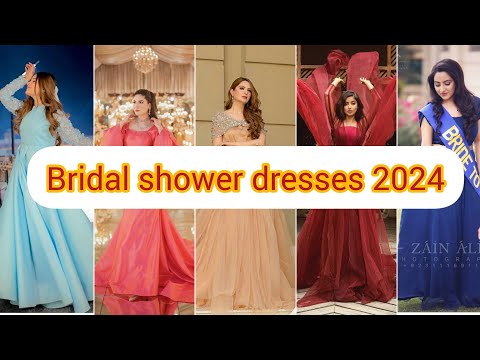 Bridal shower dresses 2024#bridalshower2024#bridalfrock~fashion registry by mano 😍