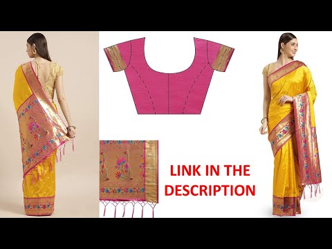 ✅Silk Sarees || Paithani Silk Saree || Unstitched Blouse Piece