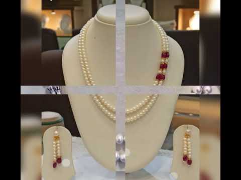 pearl set#antique #gold #diamond #