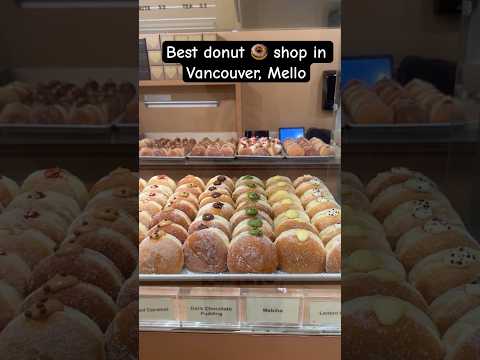 So yummy🤤 #donuts #dessert #sweet #vancouver #canada #foodasmr #asmr #chocolate #cake #coffee #shop