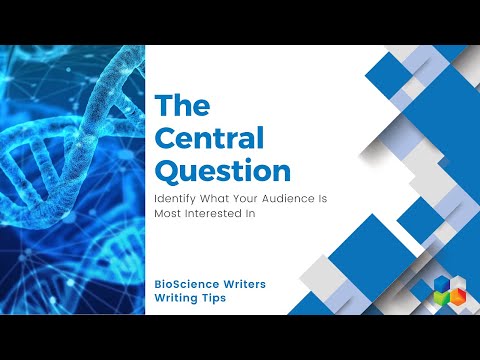 The Central Question of Your Scientific Document