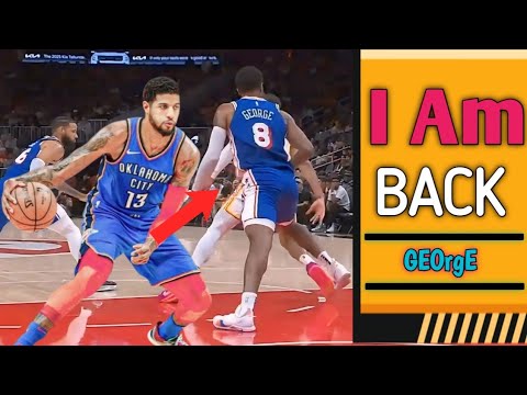 Paul George is back again after injury, now there will be a great match। 🫥