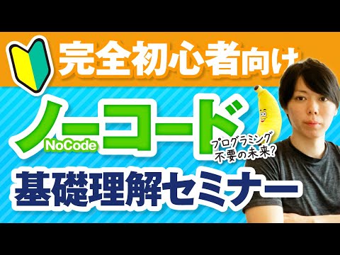 プログラミング不要の未来？【ノーコードの基礎理解＆稼ぎ方です】