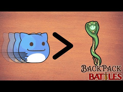 マッハポポは毒蛇も超える毒を喰らわす【Backpack Battles / BpB #184】