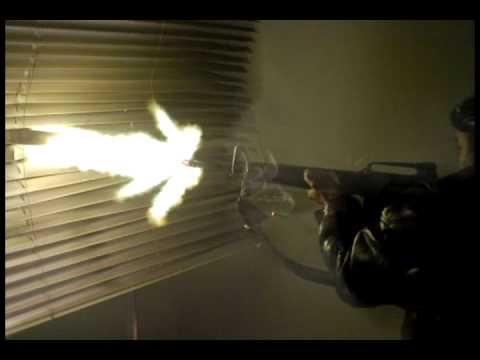 Warfare sound effect 4 - indoor firefight