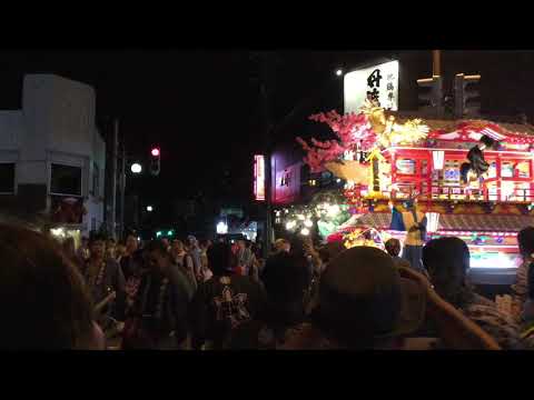 新庄まつり 2017 宵祭り 16番目 清水川町