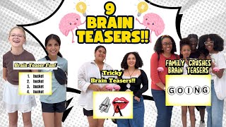 9 Crazy Brain Teasers 😲🧠