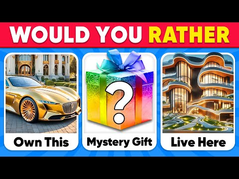 Would You Rather...? Mystery Gift Edition 💎💸💰 Luxury Life Edition