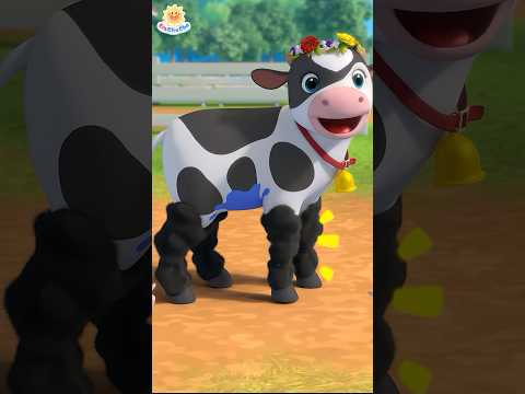 The Cow Named Lola (La Vaca Lola) 🐄 | Color Song | LiaChaCha #shorts #babysong #liachacha