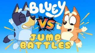 Bluey Jump Battle | Brain Break | Fun Games | Mini Games