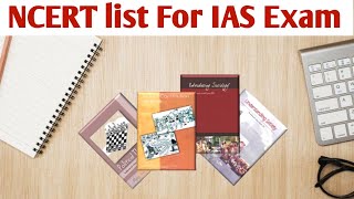 Complete NCERT list for IAS EXAM 2022 | NCERT for UPSC pre and mains by Mukesh Pukhraj