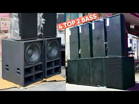 ये Single 18 Bass Dual 18 पर भारी|4 Top 4 Bass DJ Setup