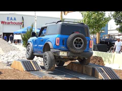 Ford Bronco Off-Road Demo at Oshkosh 2021