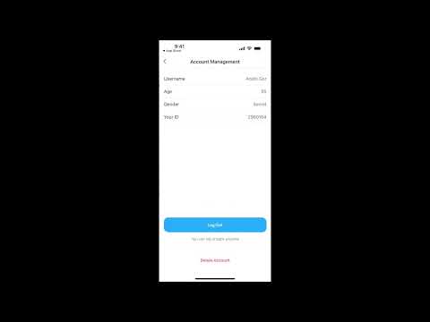 PLAMFY APP - HOW TO DELETE AN ACCOUNT