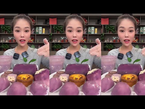 Dessert mukbang