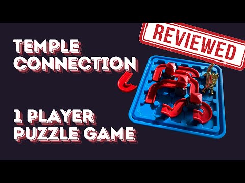 Temple Connection 1 Player Puzzle Game - REVIEW