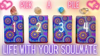 All About Life with Your Soulmate🌟💞| PICK A CARD🔮 In-Depth Love Tarot Reading with Charms✨