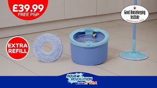 Spontex Aqua Revolution System X'tra Mop & Bucket (TV Advert - 3 Minute)