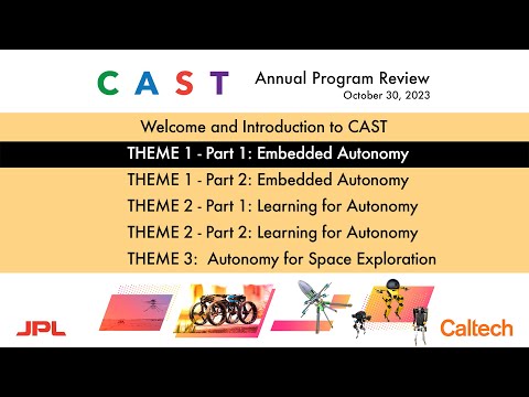 2023 CAST Annual Program Review: Theme 1, Part 1 - Embedded Autonomy - 10/30/23