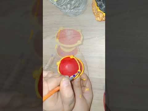 easy diy || diwali diya decor || #shorts #diy #diwali