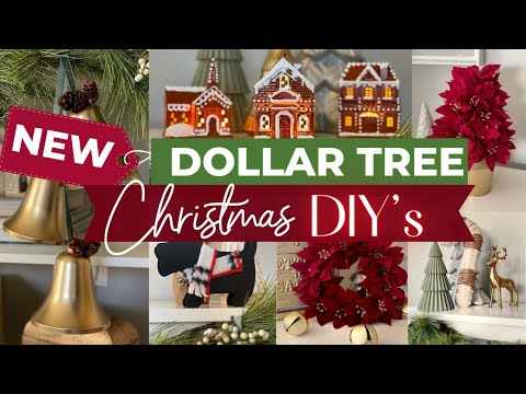 🎄NEW DOLLAR TREE CHRISTMAS DIYs | Easy High End Christmas Decor | Best Christmas DIY Hacks 2023