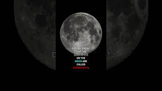 Fact of The Day - Moon Spots - #shorts #short #funfacts #facts #factoftheday #space #moon #moonfacts