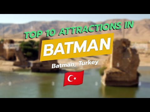 Top 10 Attractions in Batman, Turkey 💎🌍