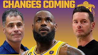 LeBron James Hints CHANGES Coming To Lakers!