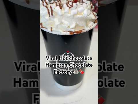 Viral hot chocolate: Hampton, Chocolate, Factory #hotchocolate #tampa #foodreview