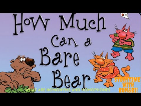 How Much Can a Bare Bear Bear read aloud book