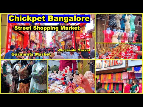 Chickpet Market, Bangalore | Street Shopping | Wholesale Market | Shopping Place in Bangalore