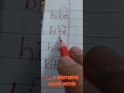 i__e alternative sound words #jollyphonic #learn #jollykidslearn #phonics #reading