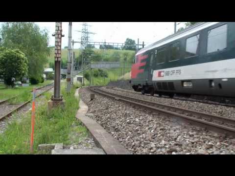 Trafic en gare de Puidoux 2/2