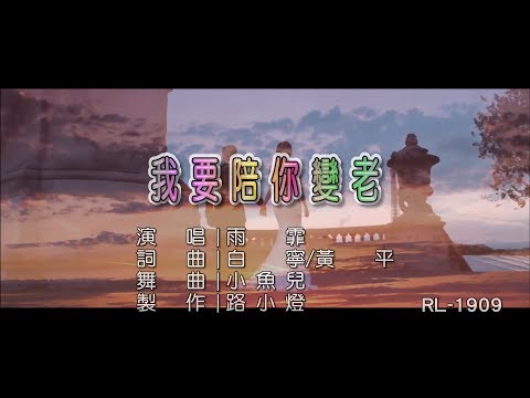 雨霏 | 我要陪你變老 | (DJ版) | (1080P)KTV